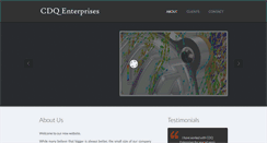 Desktop Screenshot of cdqenterprises.com